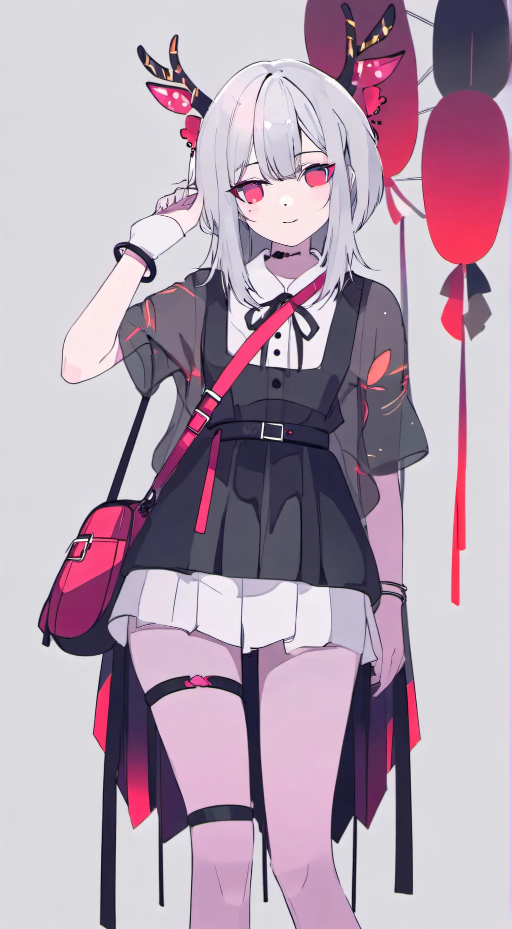 ai character: Fnf blossom x pico background