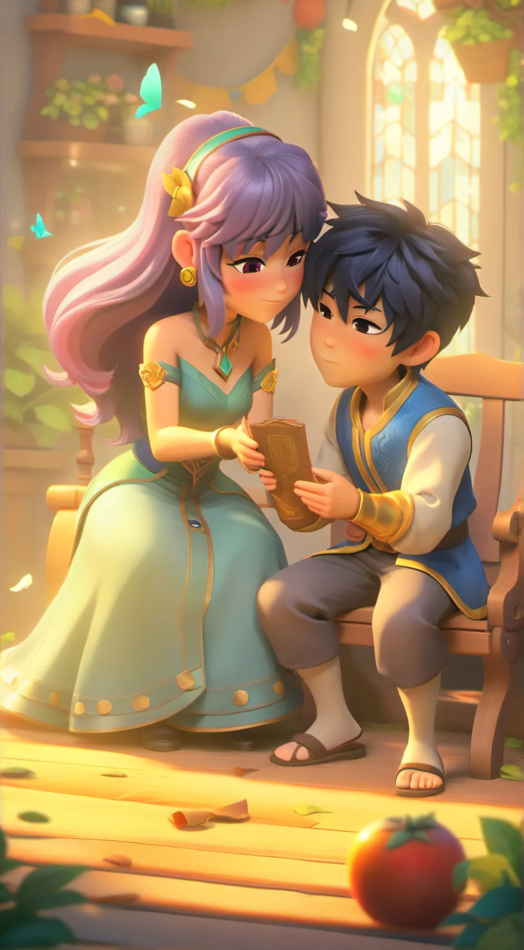 ai character: nasha x greyju background