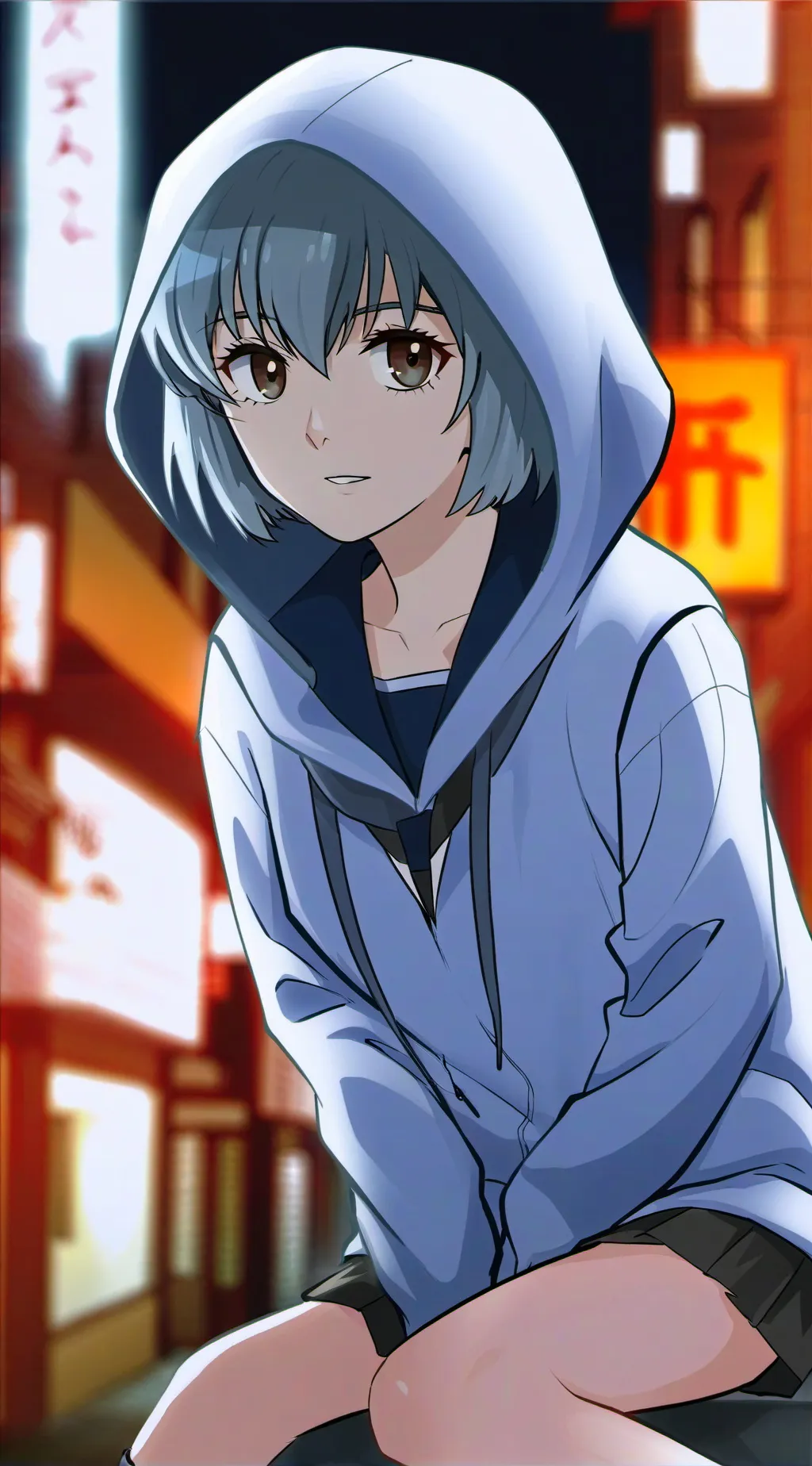 ai character: Rei Fukurou  background