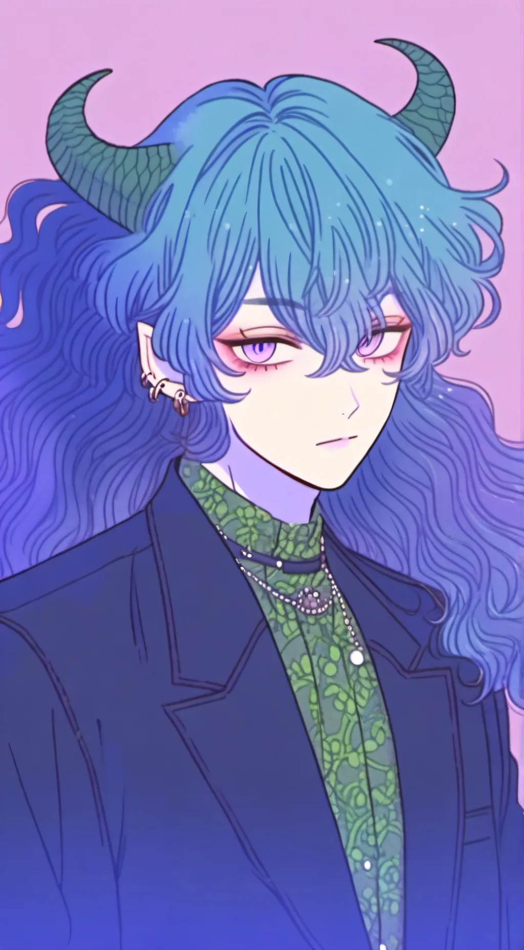 ai character: ♤°~☆.◇ Enzo background