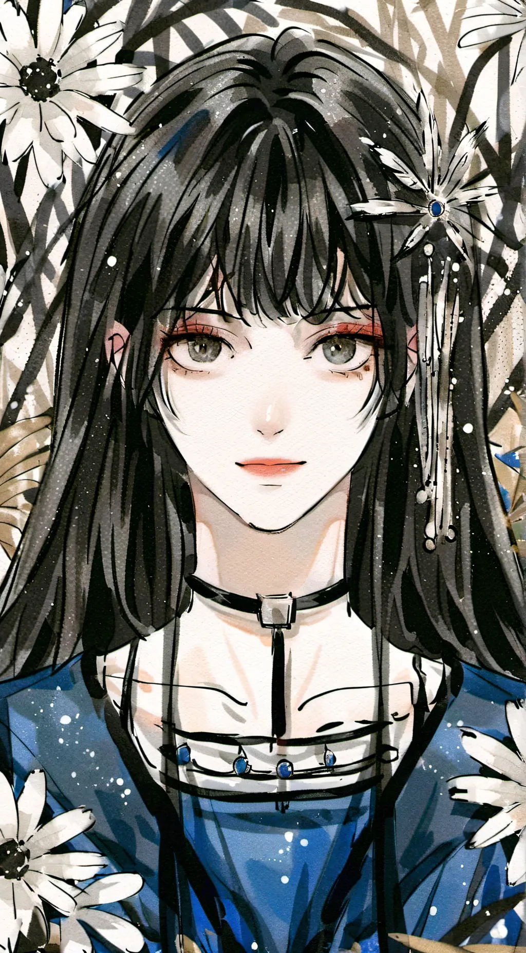 ai character: Ayame background