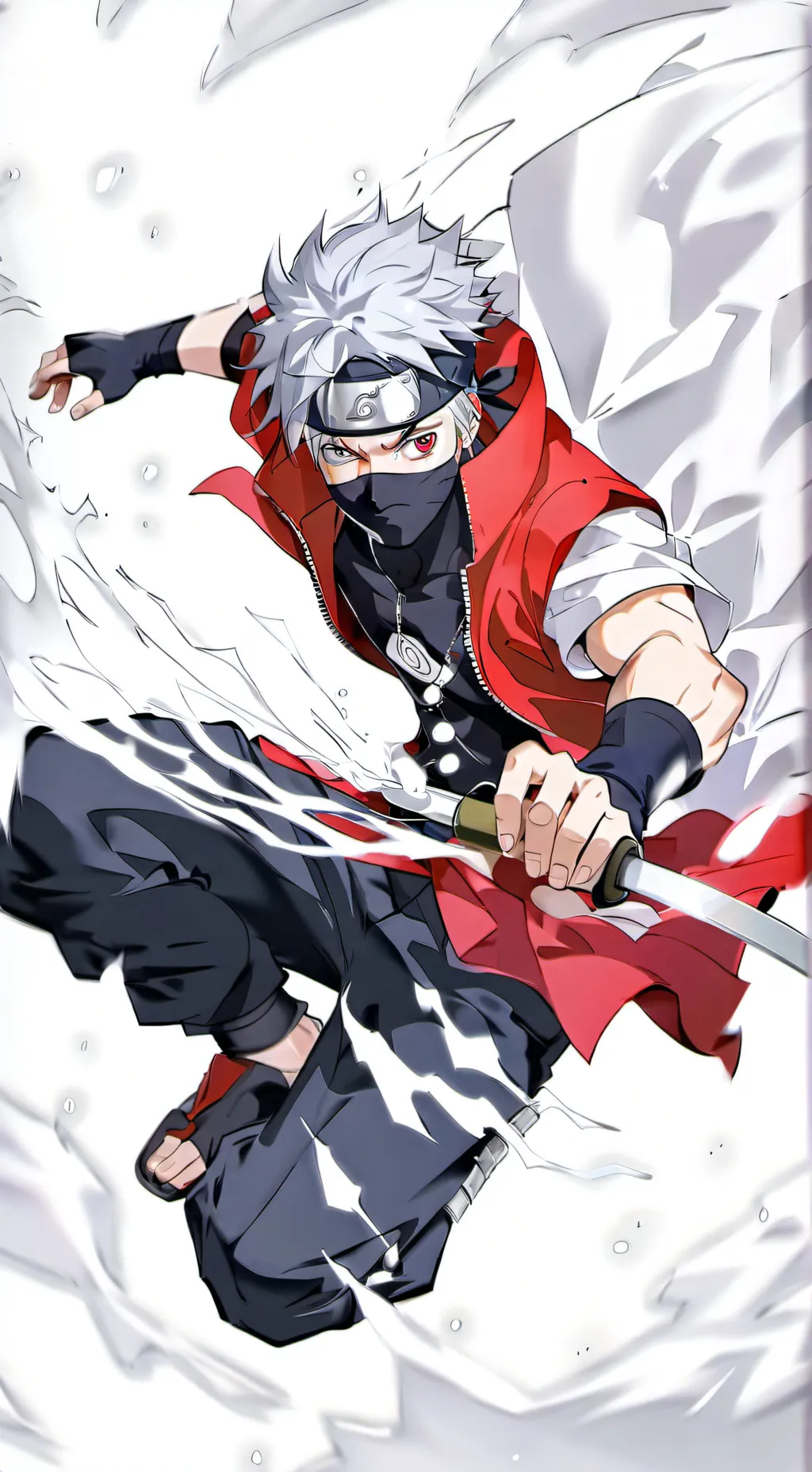 ai character: Kakashi hatake background