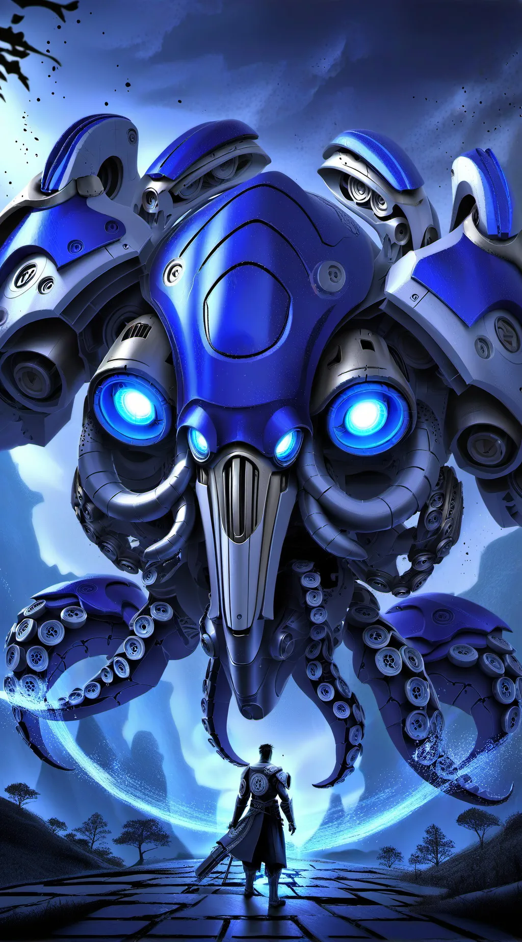 ai character: octo jugernaut background