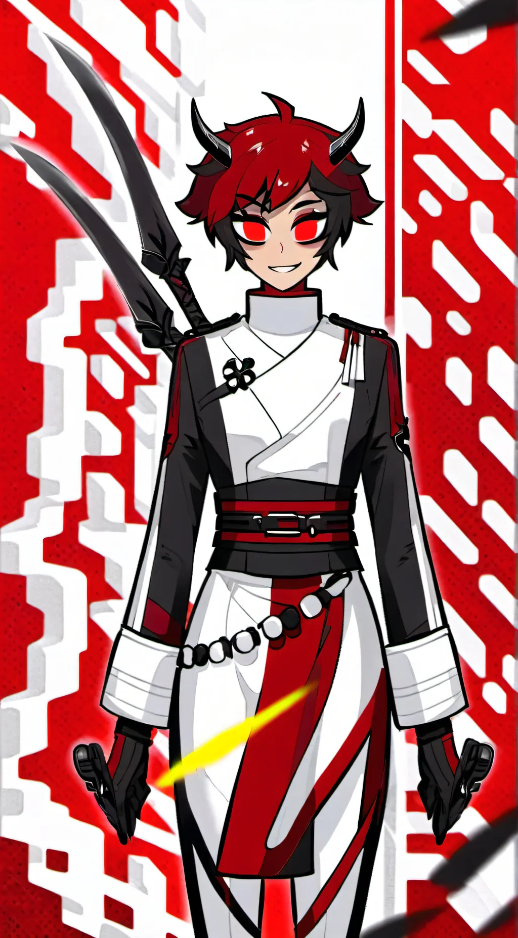 ai character: Alastors birthday  background