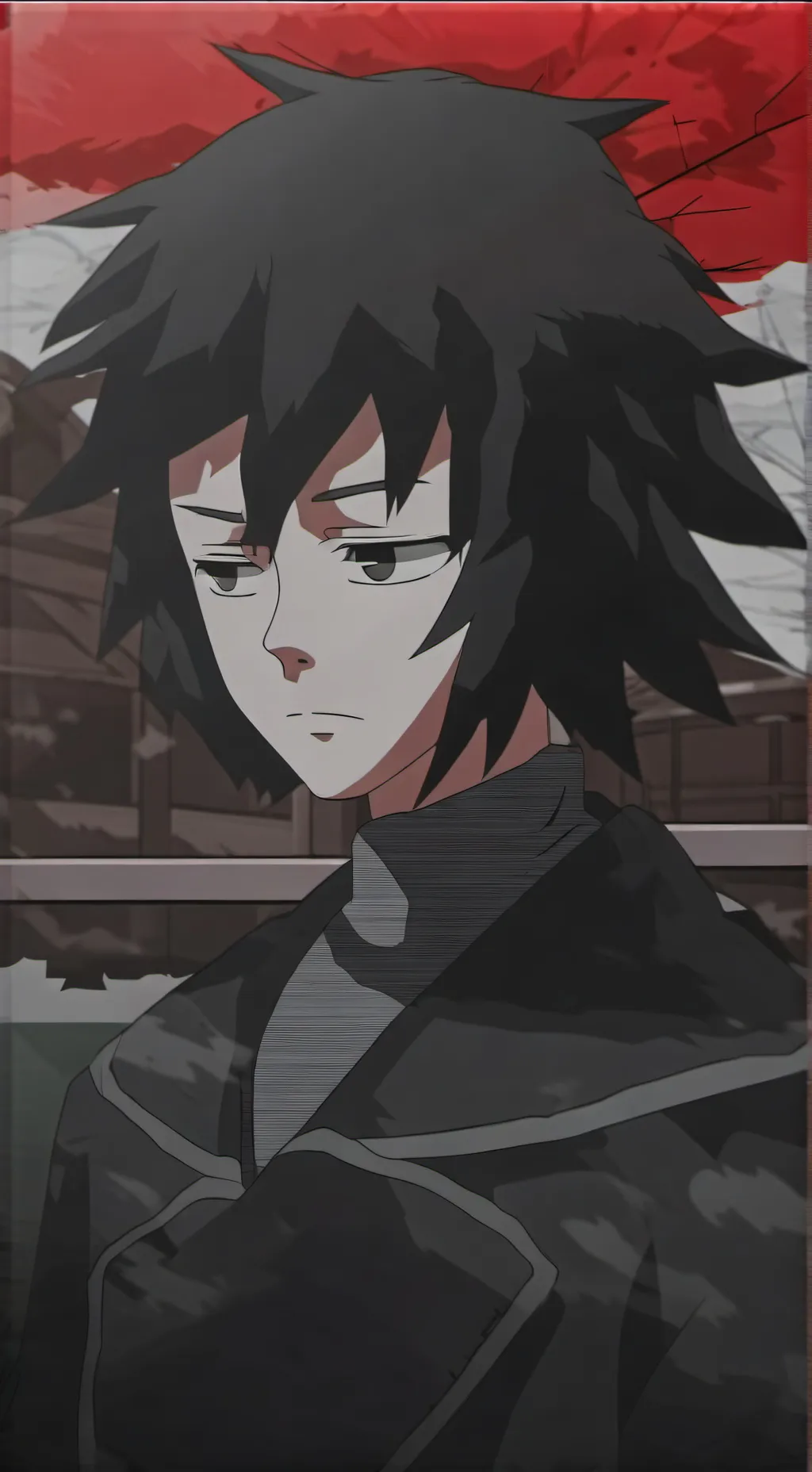 ai character: giyu tomioka background