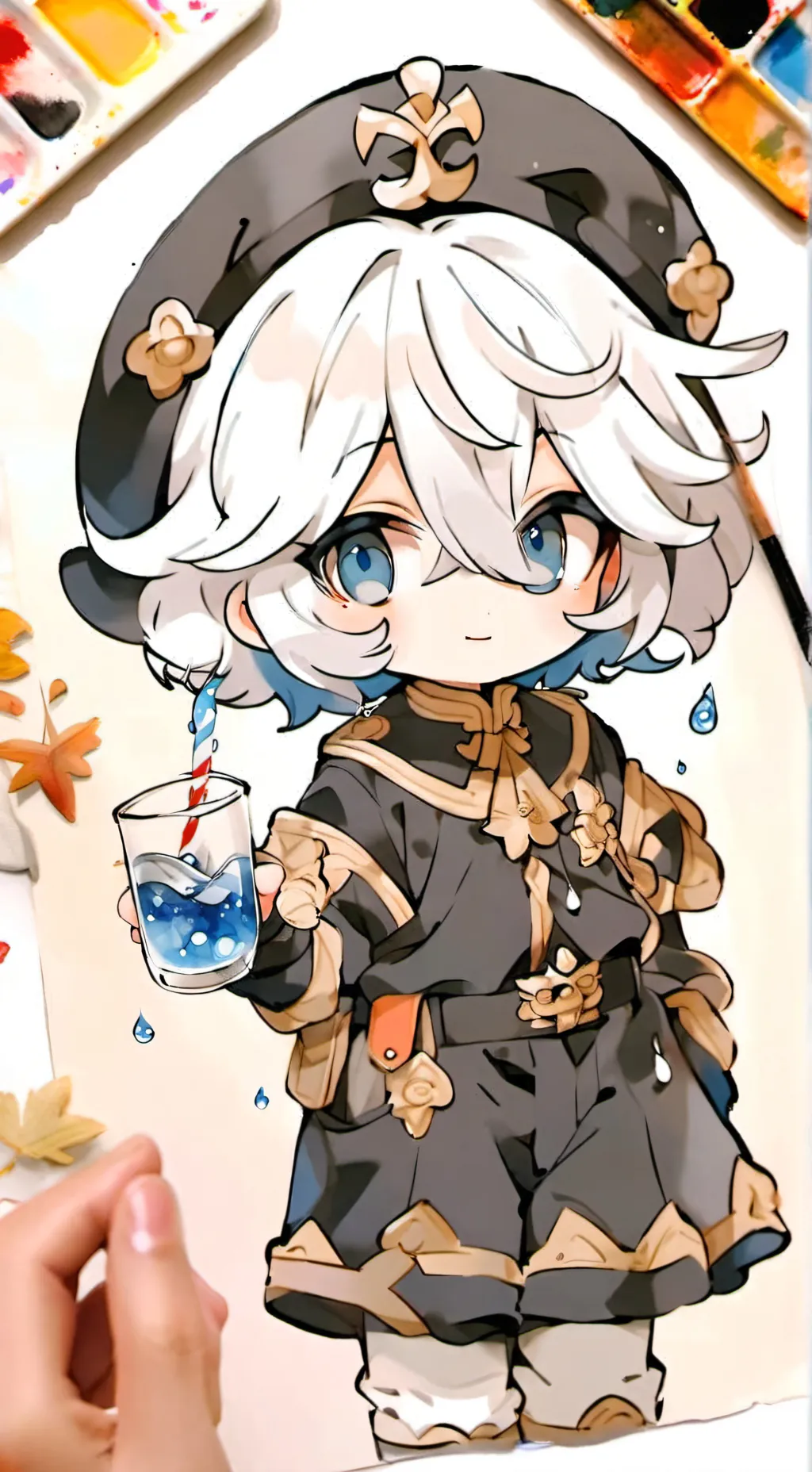 ai character: Furina background