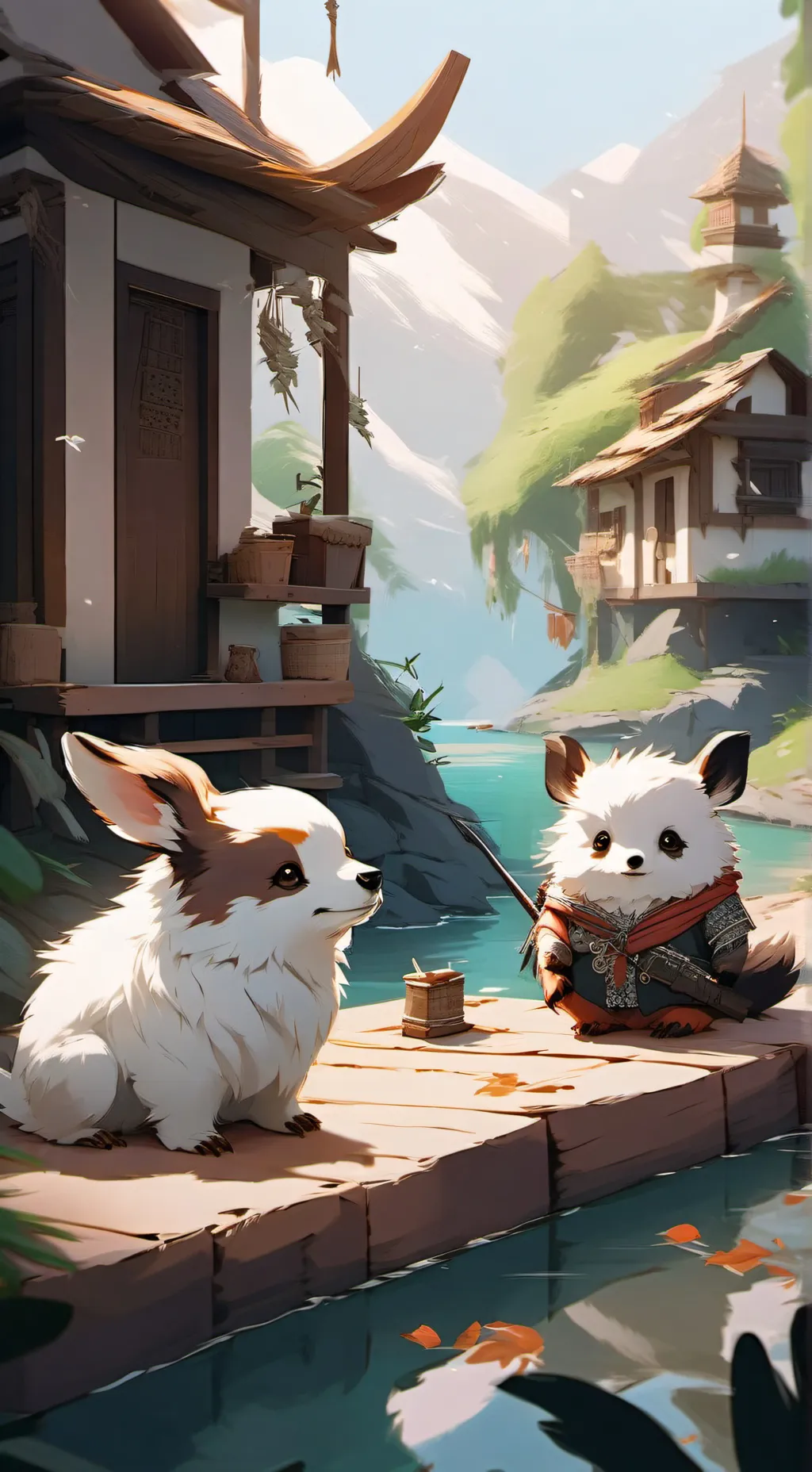 ai character: Animal infection background