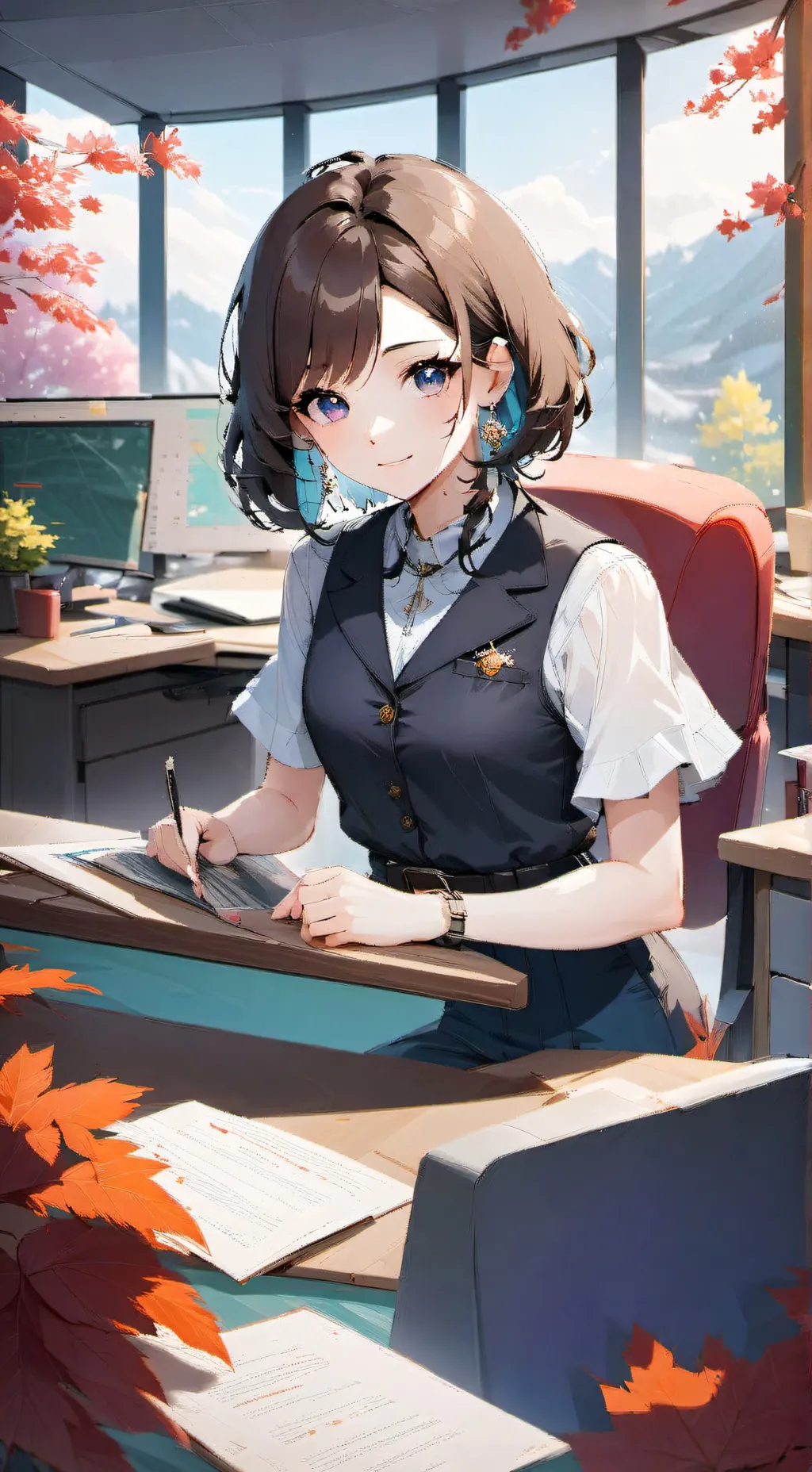 ai character: Lucy background