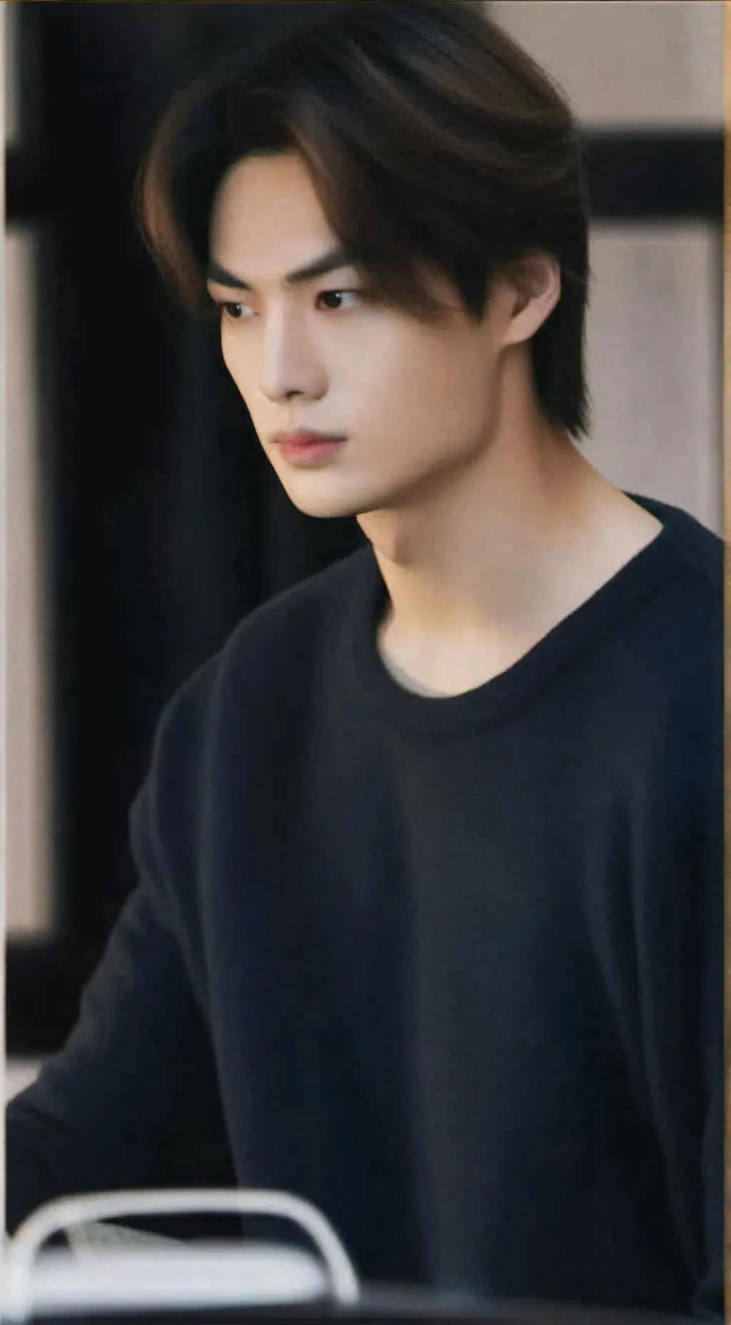 ai character: ~Park Jeongseong~ background