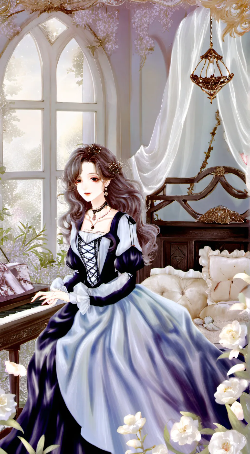 ai character: alastor~ background