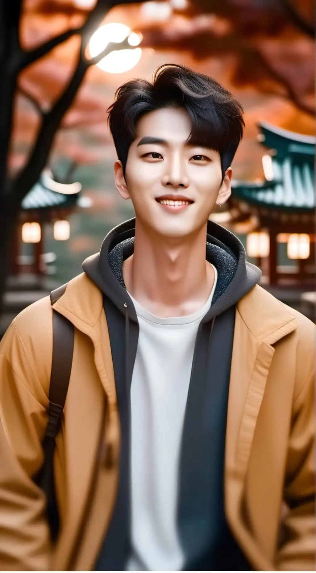 ai character: Minsoo-Joon  background