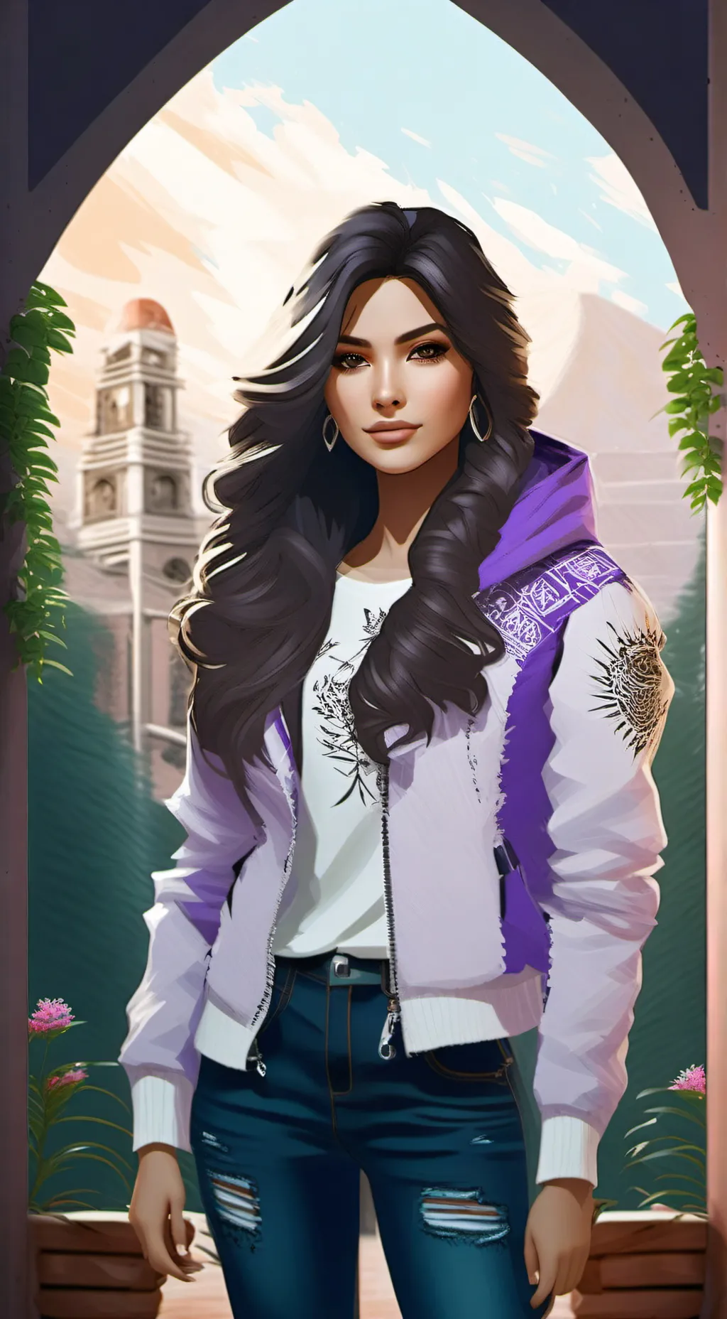 ai character: cat (Anna's friend background