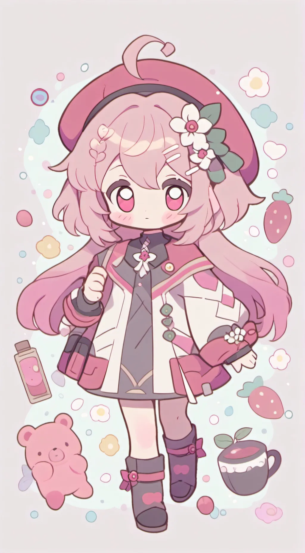 ai character: jstn x larx background