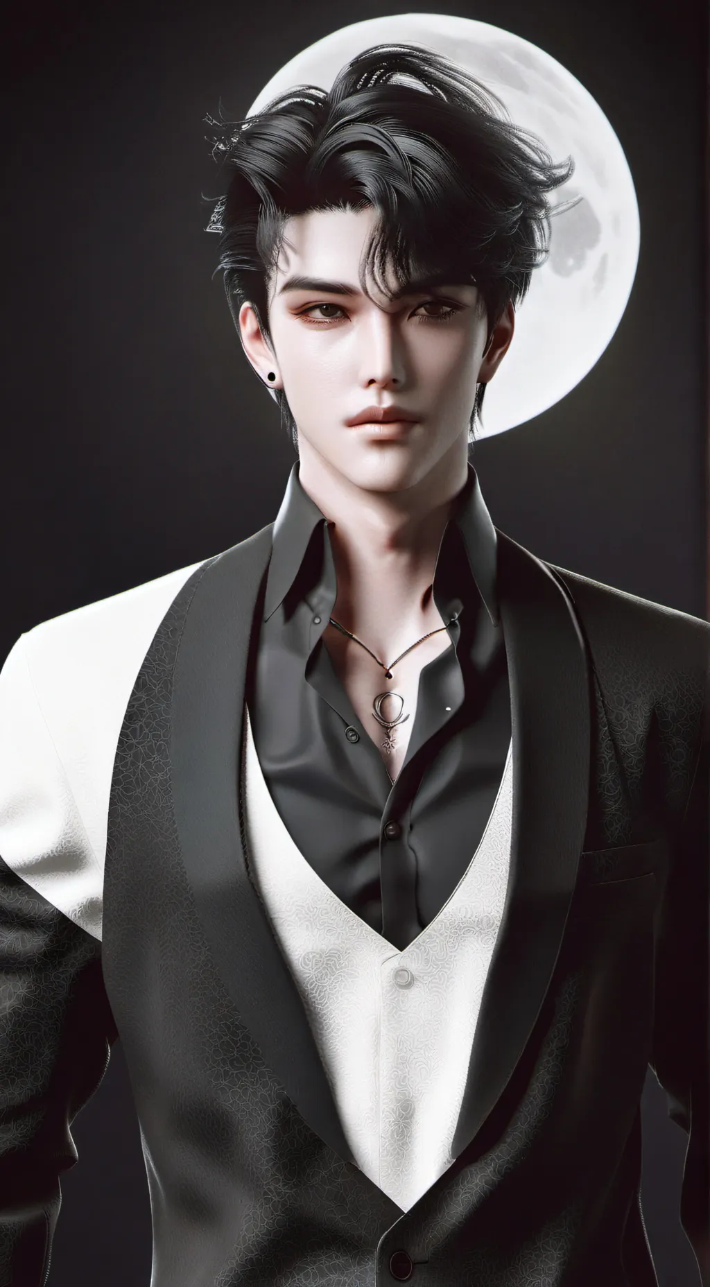 ai character: ⛄John⛄  background