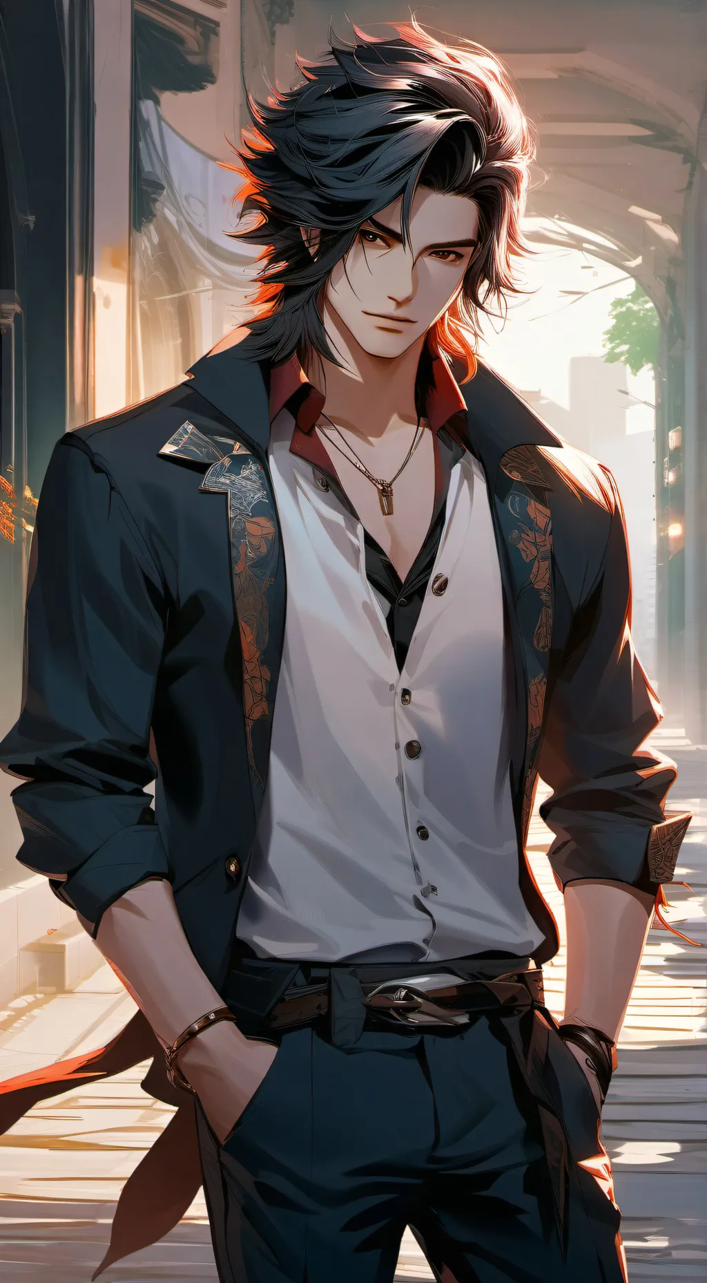 ai character: Zaweer background