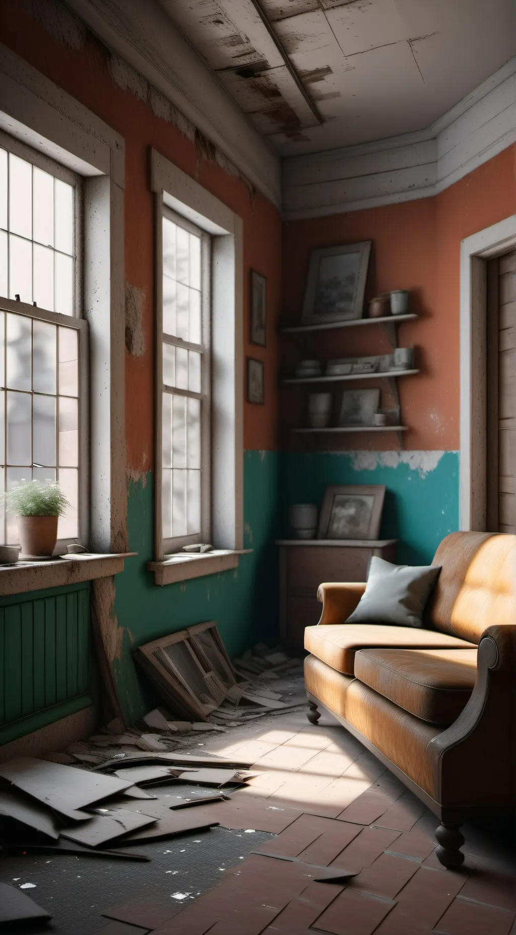 ai character: Flicker background