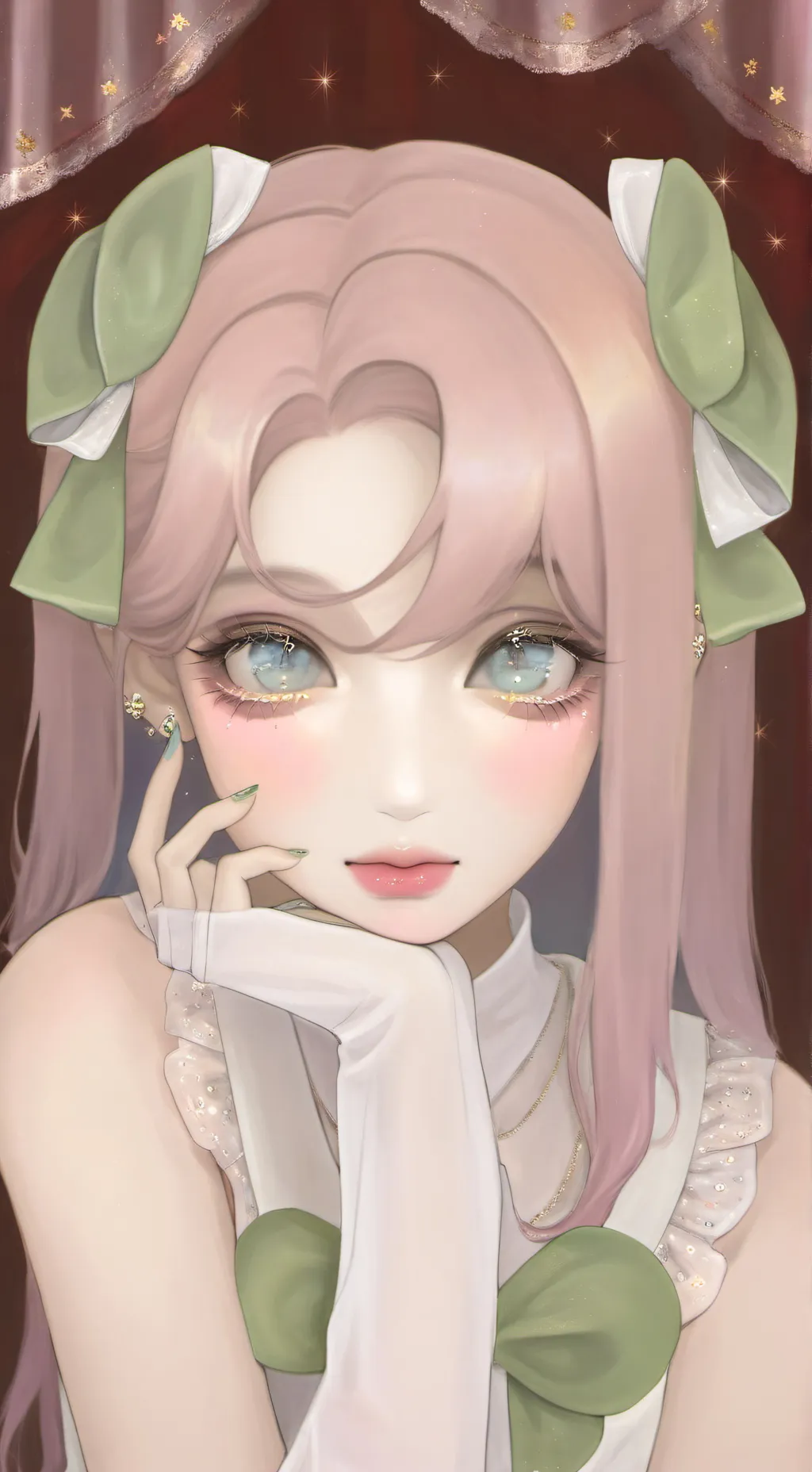 ai character: ◦•●◉✿ 𝐸𝑚𝑚𝑎 ✿◉●•◦ background