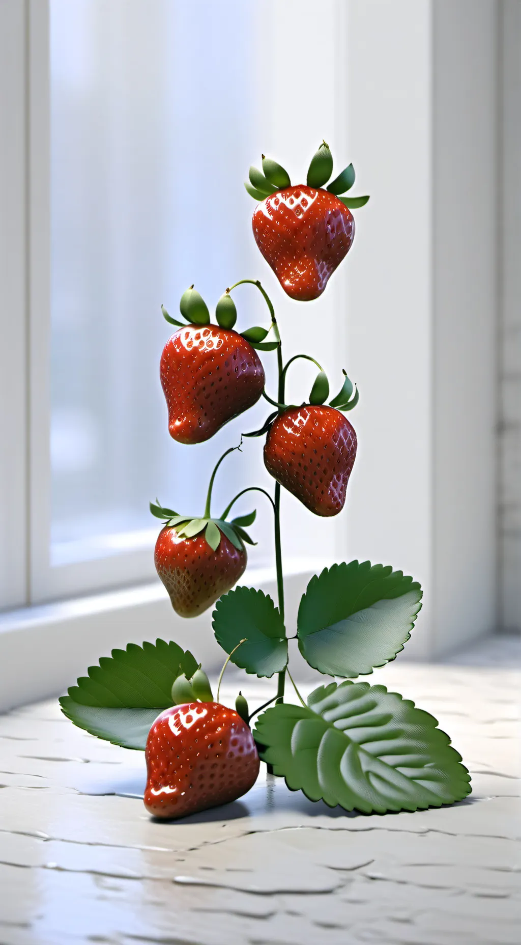 ai character: fruitcake background