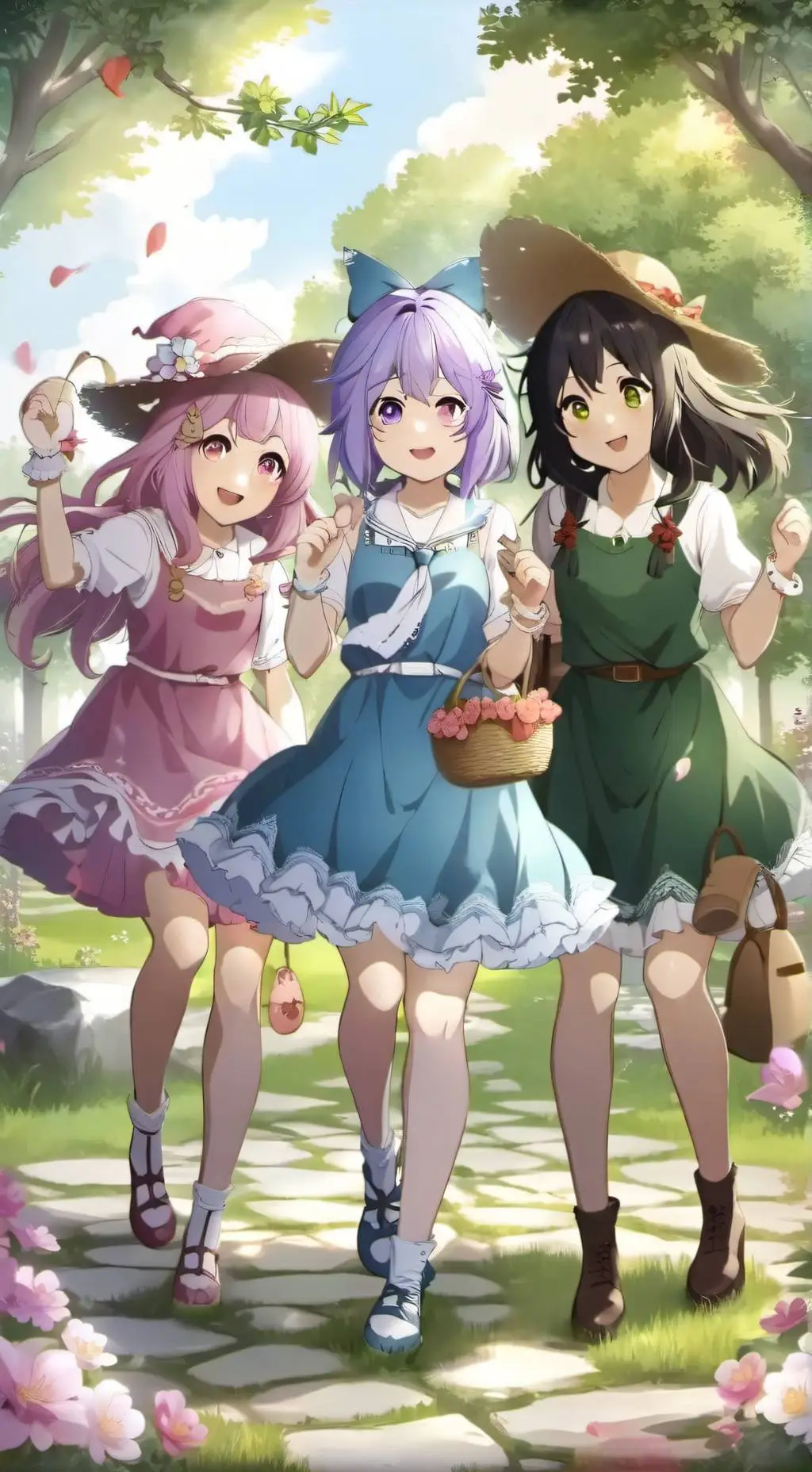 ai character: CariñosasXD background