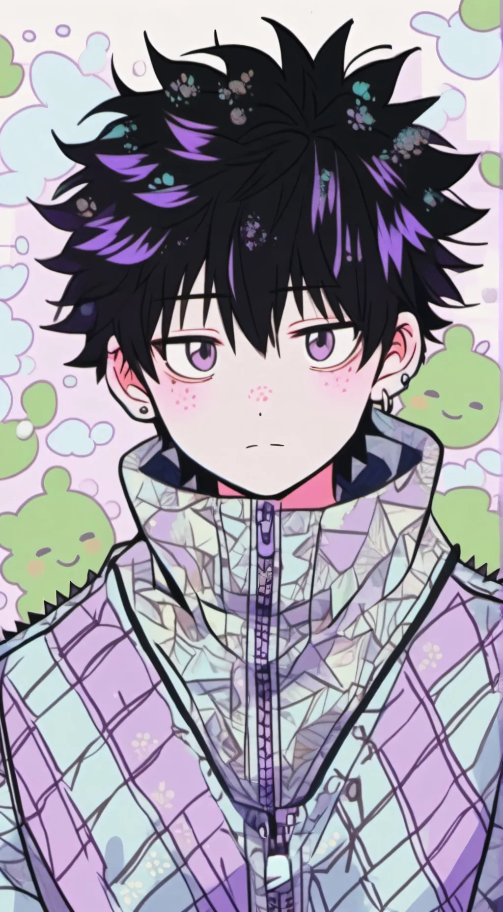 ai character: ♡♢Kai♢♡ background