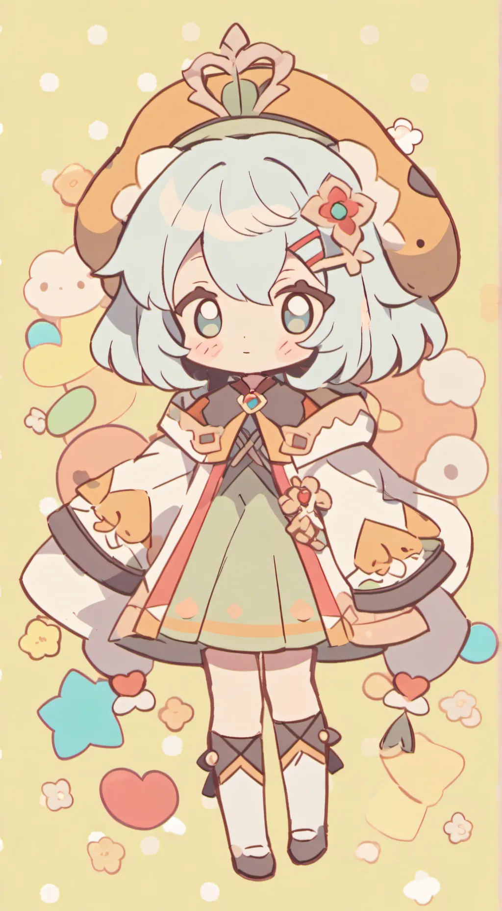 ai character: tu hermana menor  background