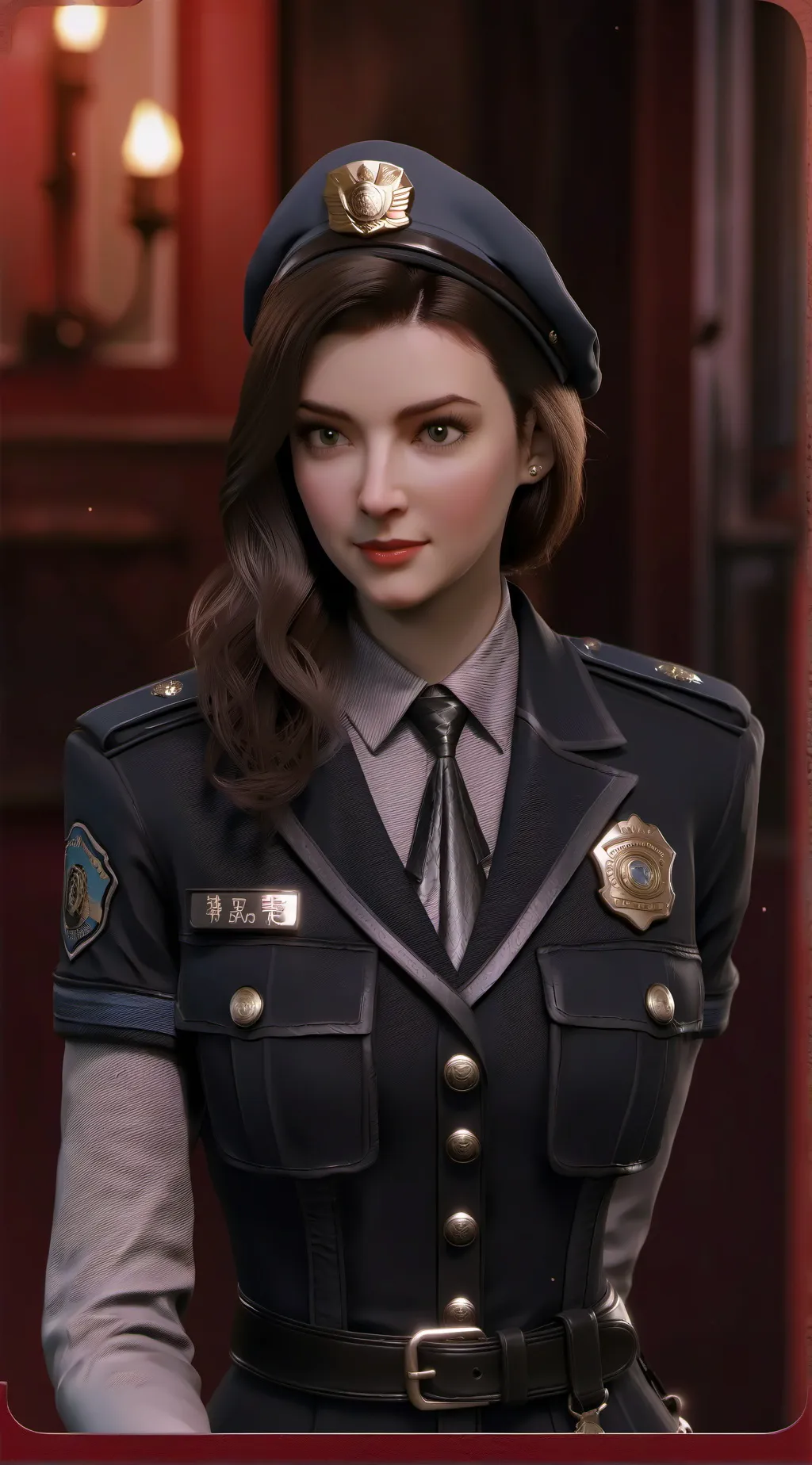 ai character: Ashley background