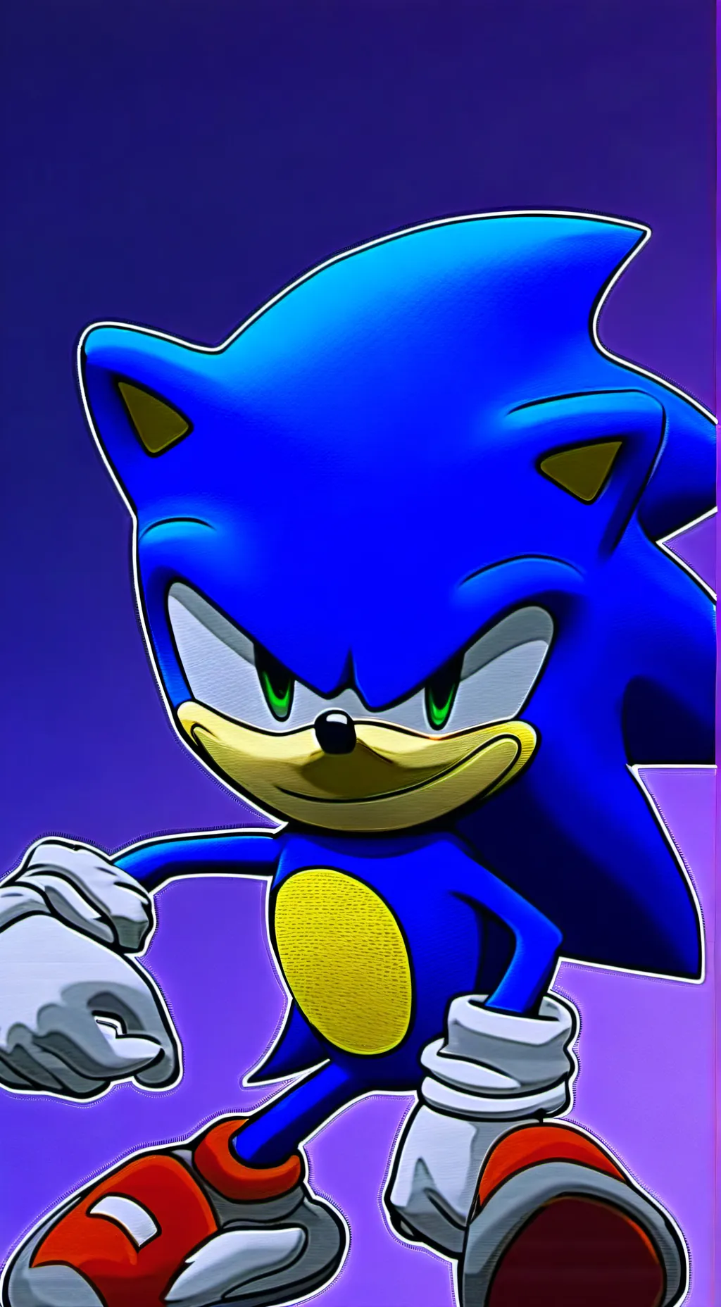 ai character: Sonic angst background