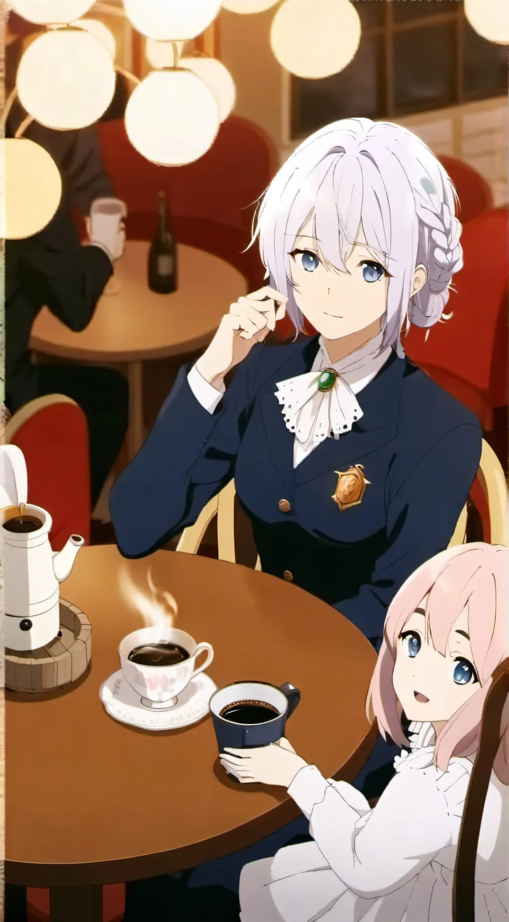 ai character: Fpe swap au background