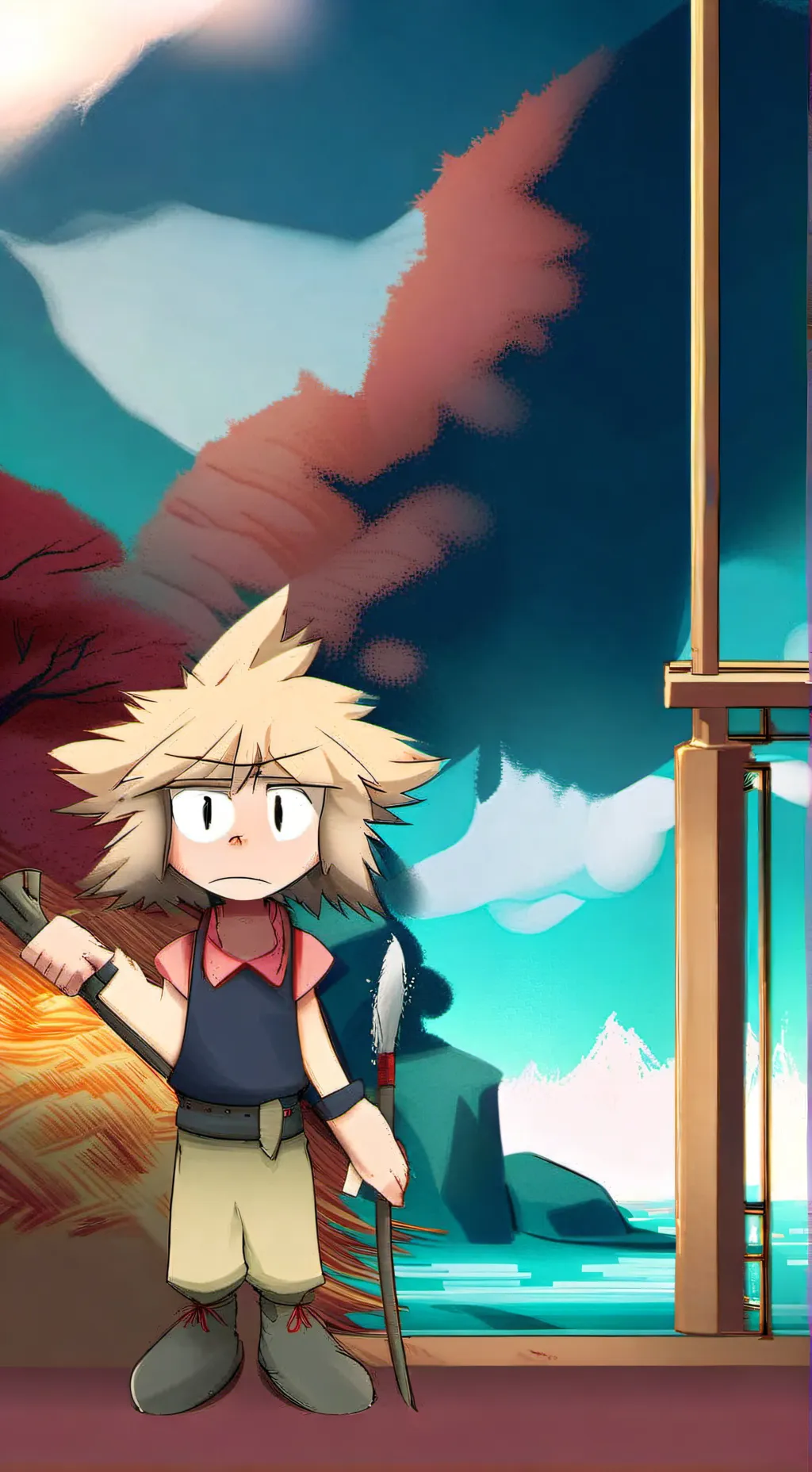 ai character: Yugioh pick me background