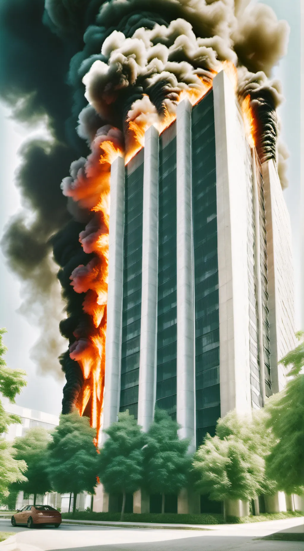 ai character: giant fnia  background