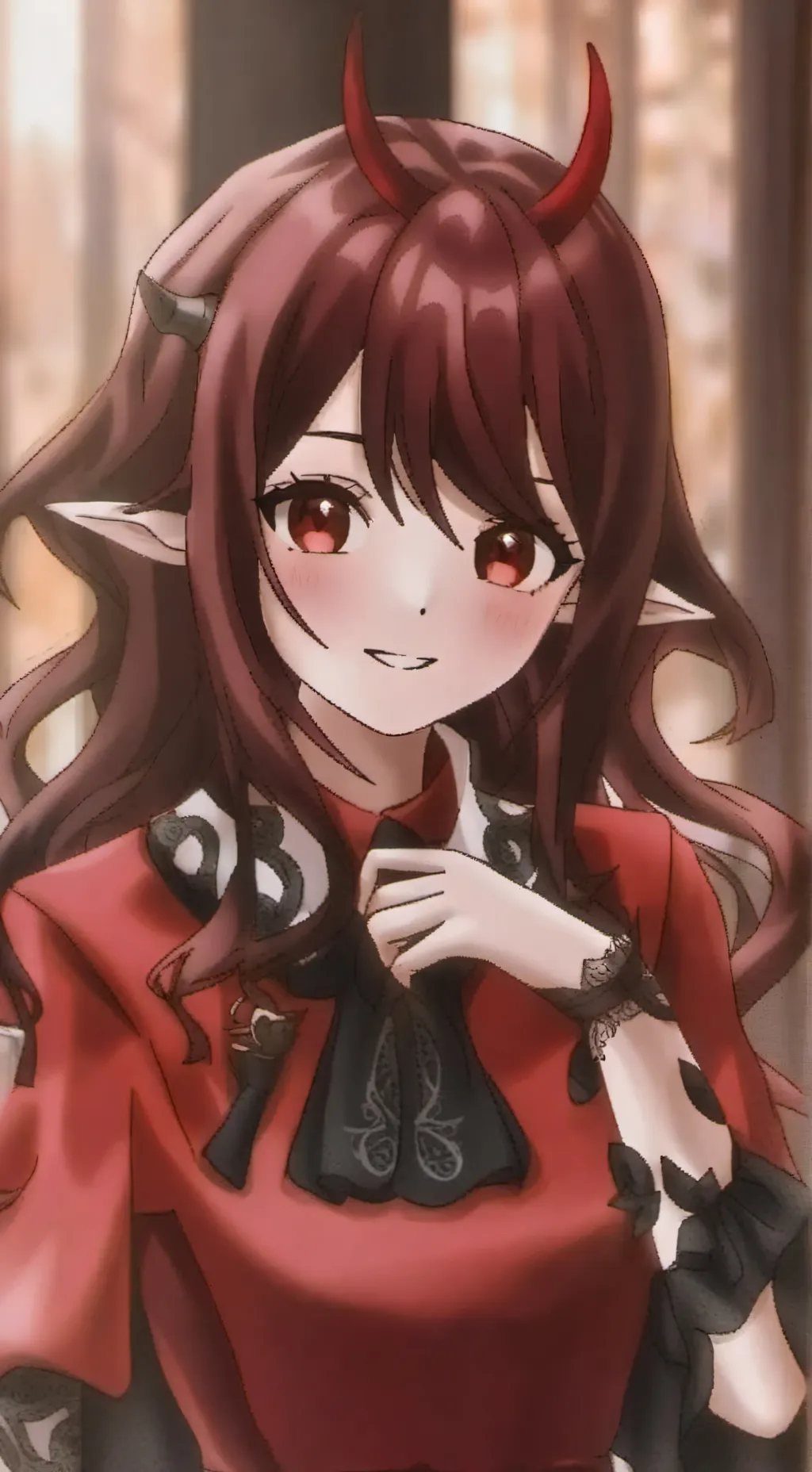 ai character: Demon Lenne background