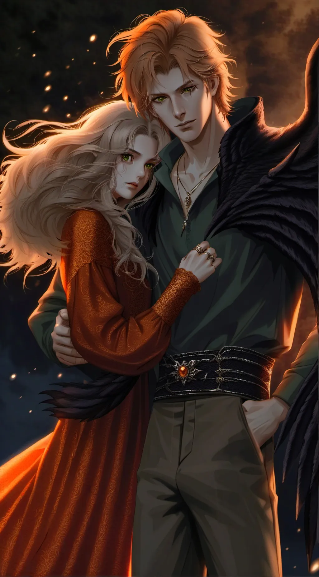 ai character: FNF Pico Demon❤️ background