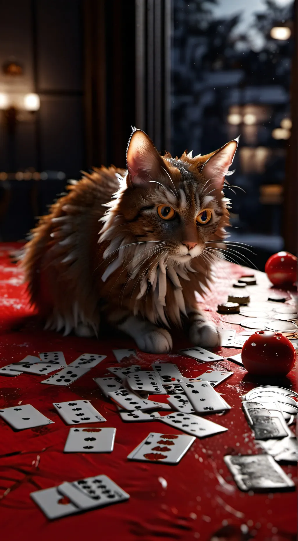 ai character: husker dust  background