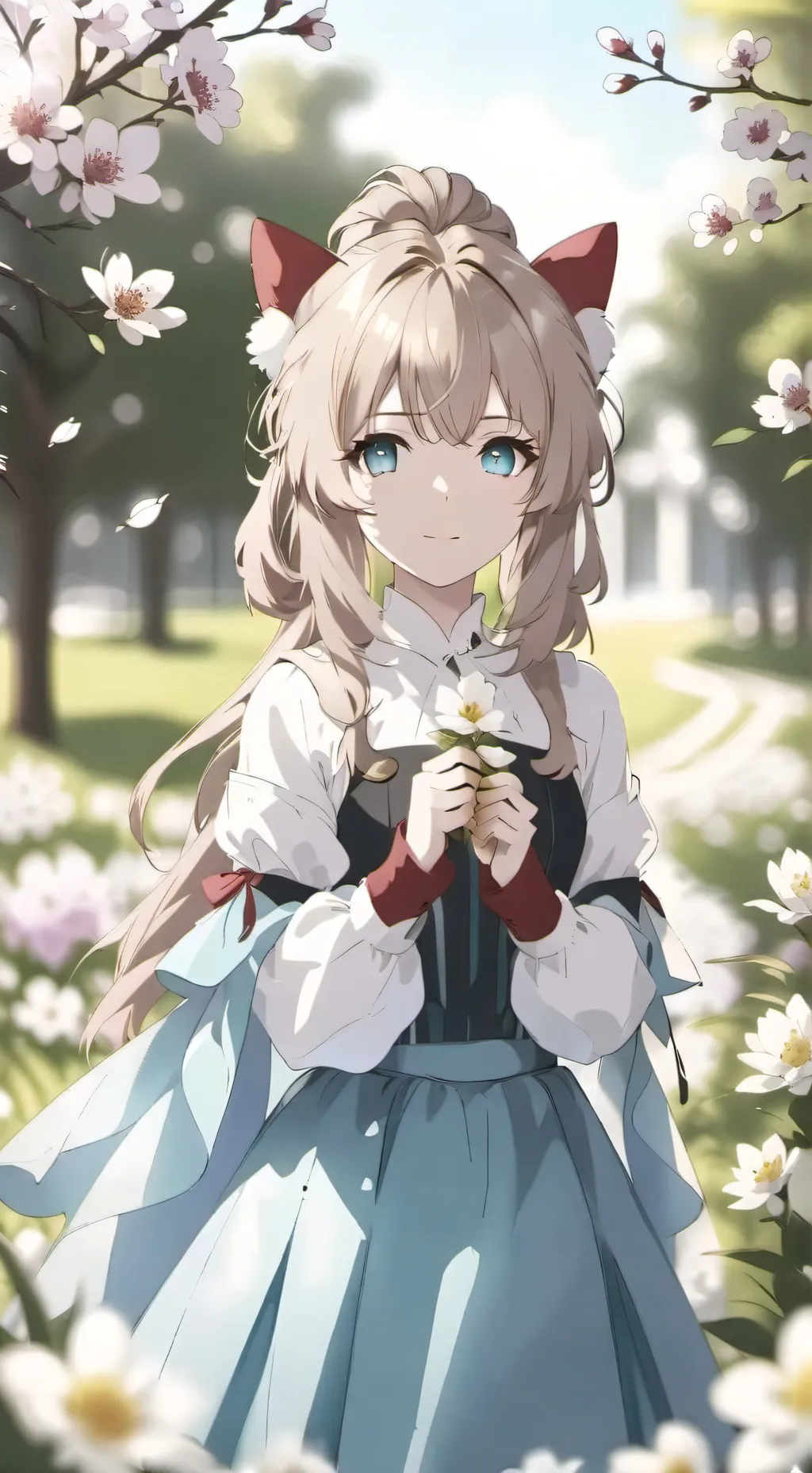 ai character: sari background