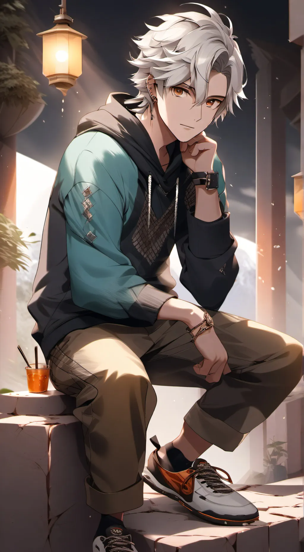 ai character: nino background