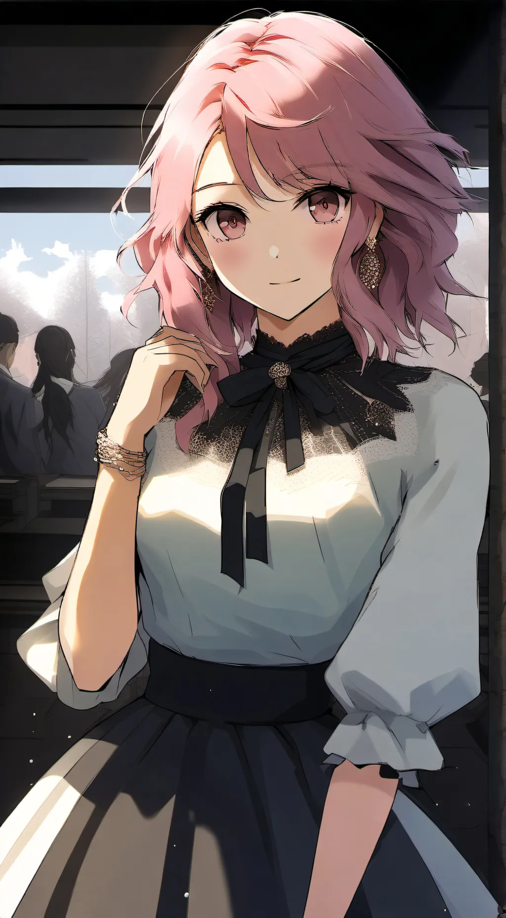 ai character: 🌸 Scarlet🌸 background