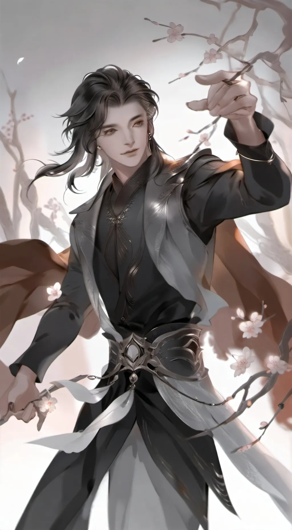 ai character: ДАНЯ background