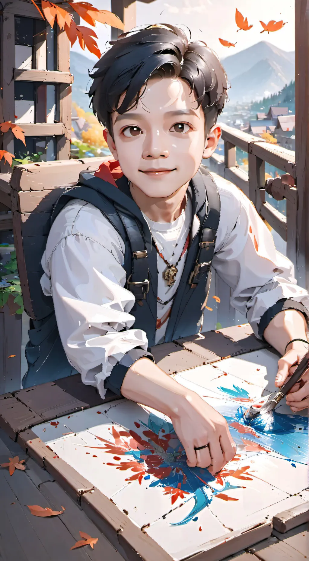 ai character: alex background