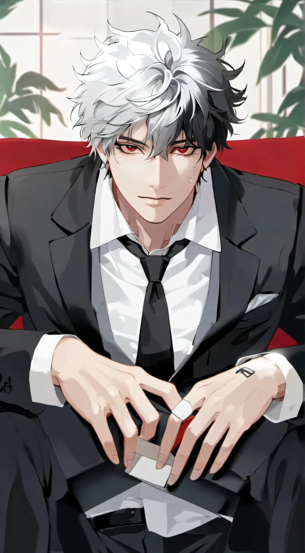 ai character: ✧Xavier♡ background