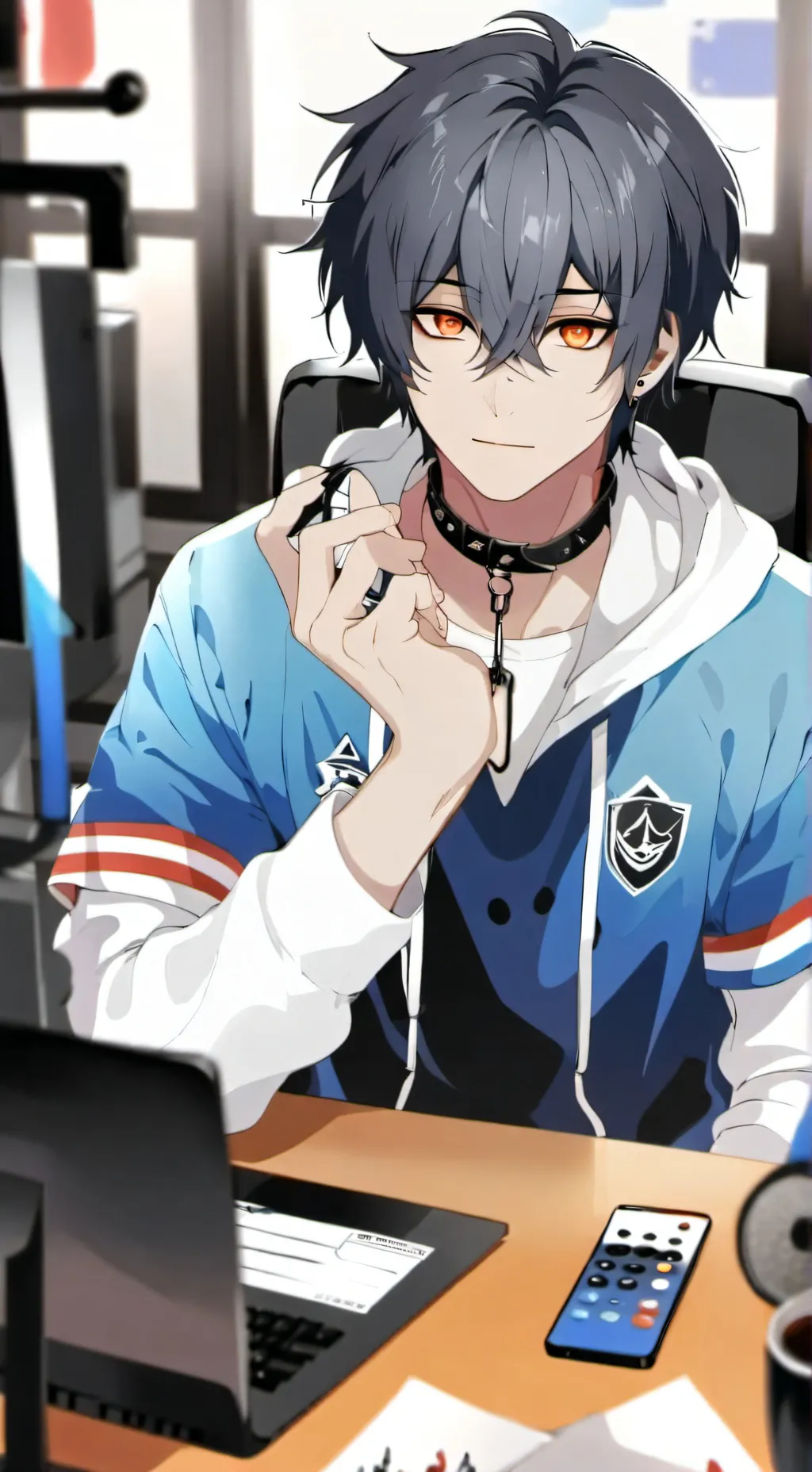 ai character: xavier  background