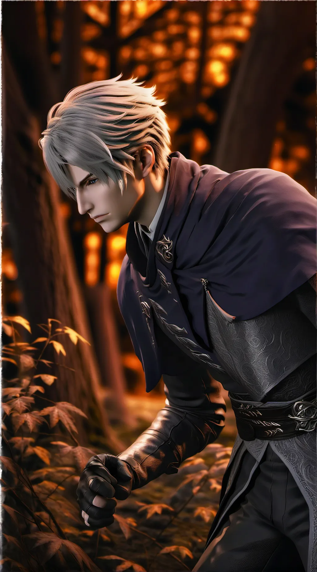 ai character: enzo the youtuber  background