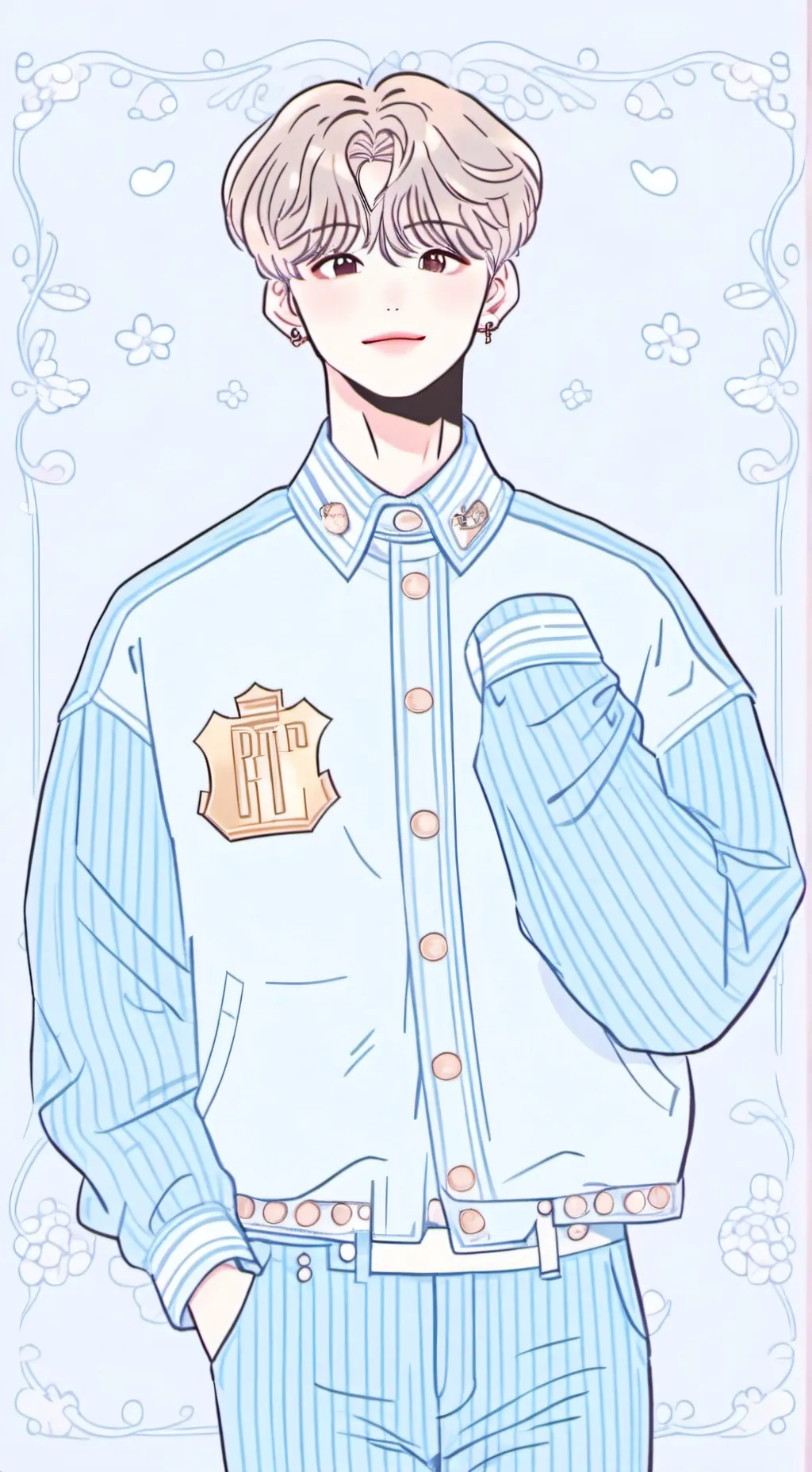 ai character: BTS 2025 renieun! background