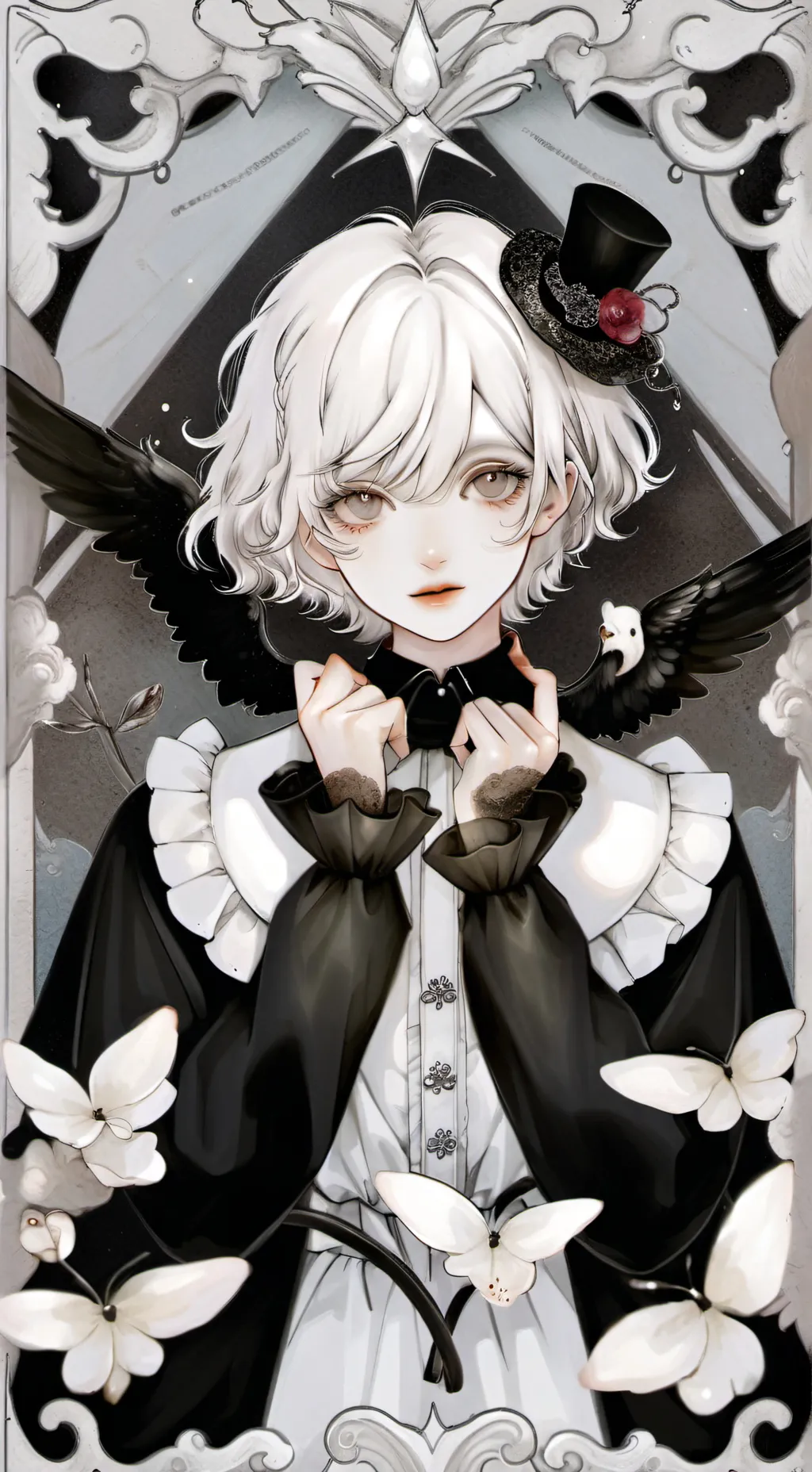 ai character: sariel-angel   background