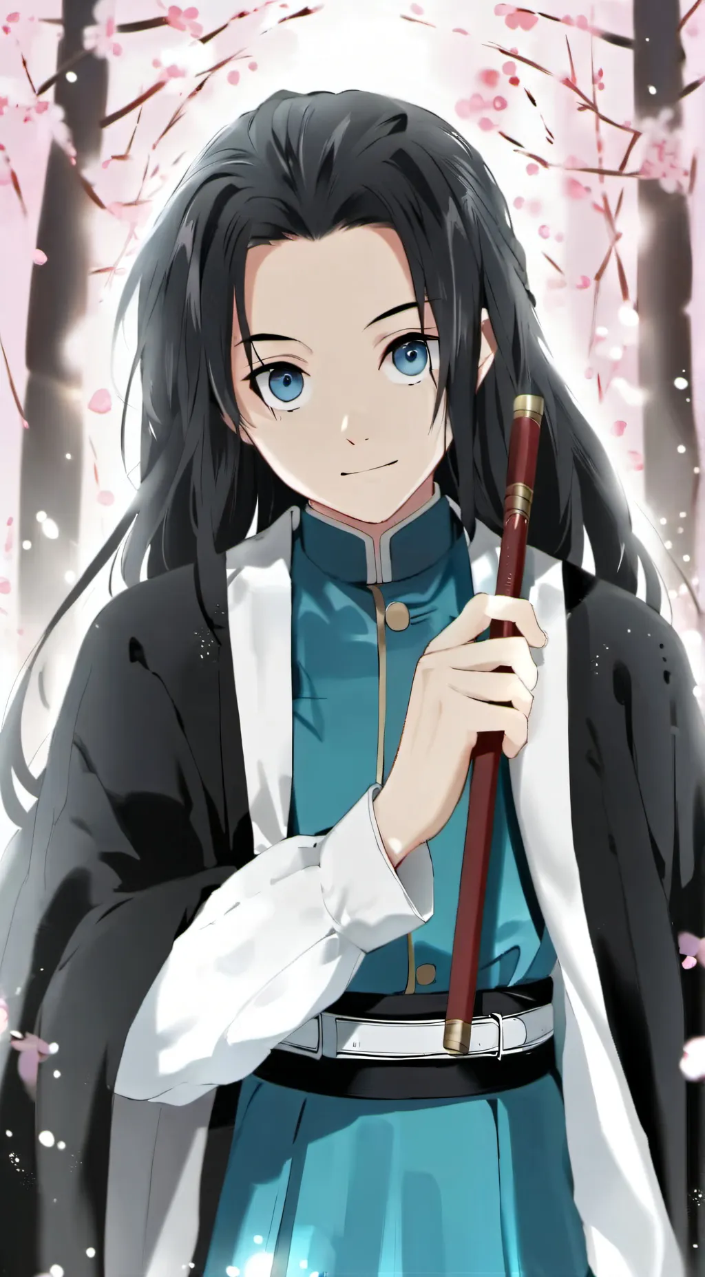 ai character: giyu tomioka background