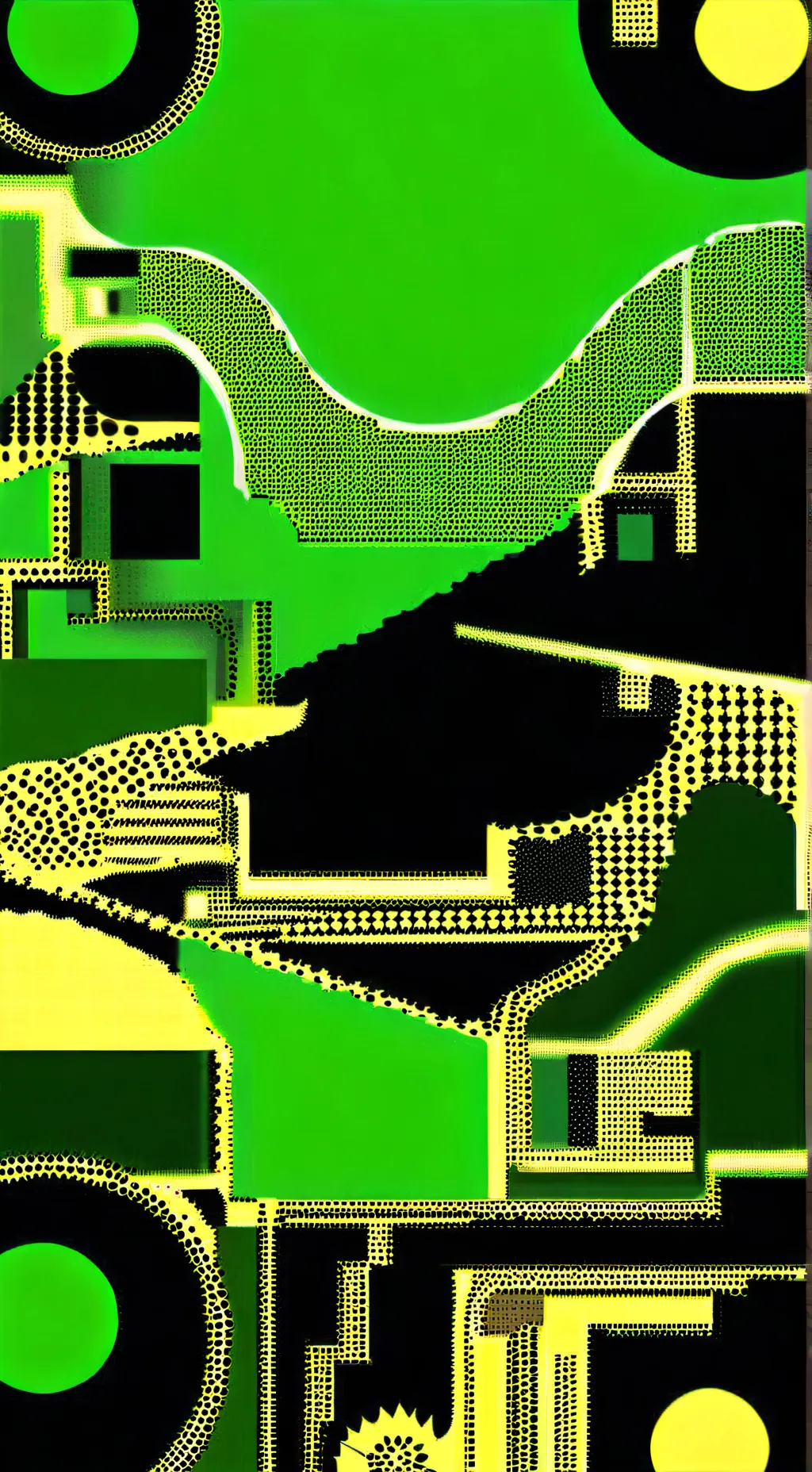 ai character: Fractal fun background