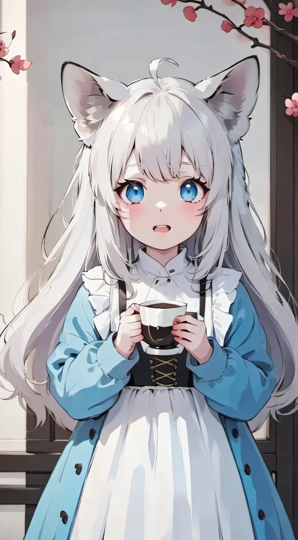 ai character: NEVEAH  MEDINA  background