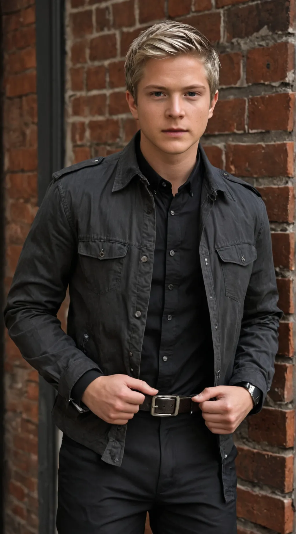 ai character: Logan Huntzberger background