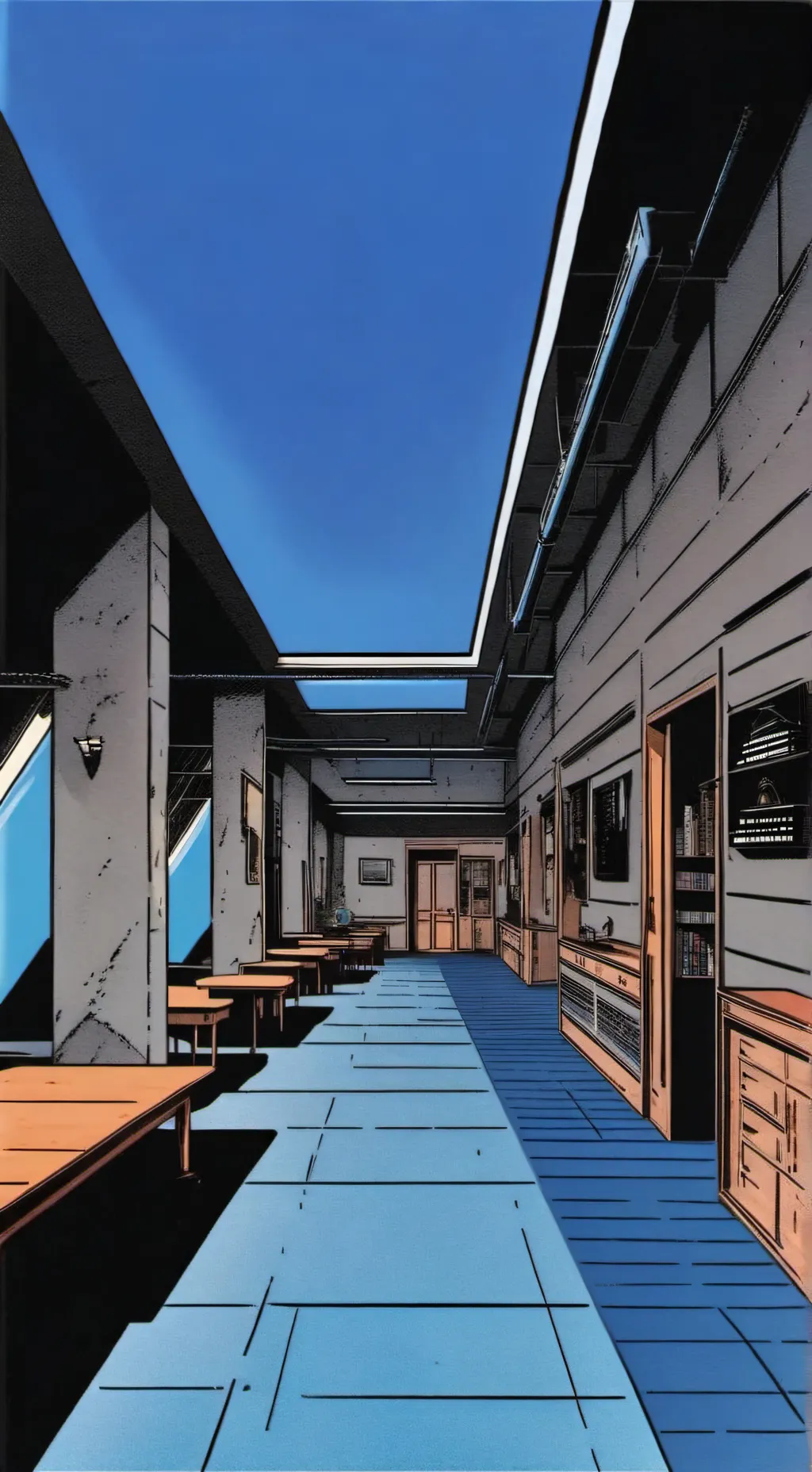 ai character: school background