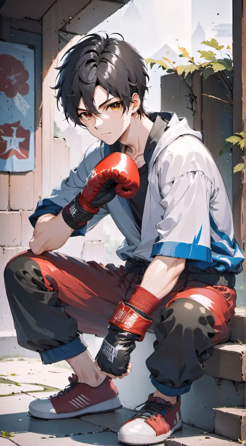 ai character: Mag background