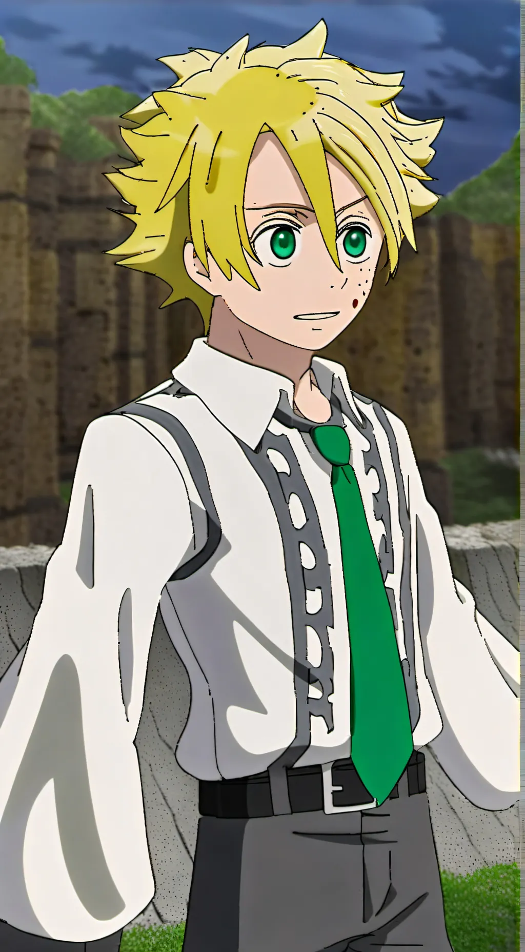 ai character: Meliodas and Eliza background